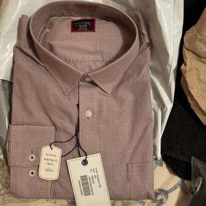 NWT UNTUCKit Wrinkle Free Gargiulo shirt
